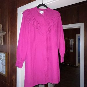 Frnch Paris Fleur Dress Womens Purple